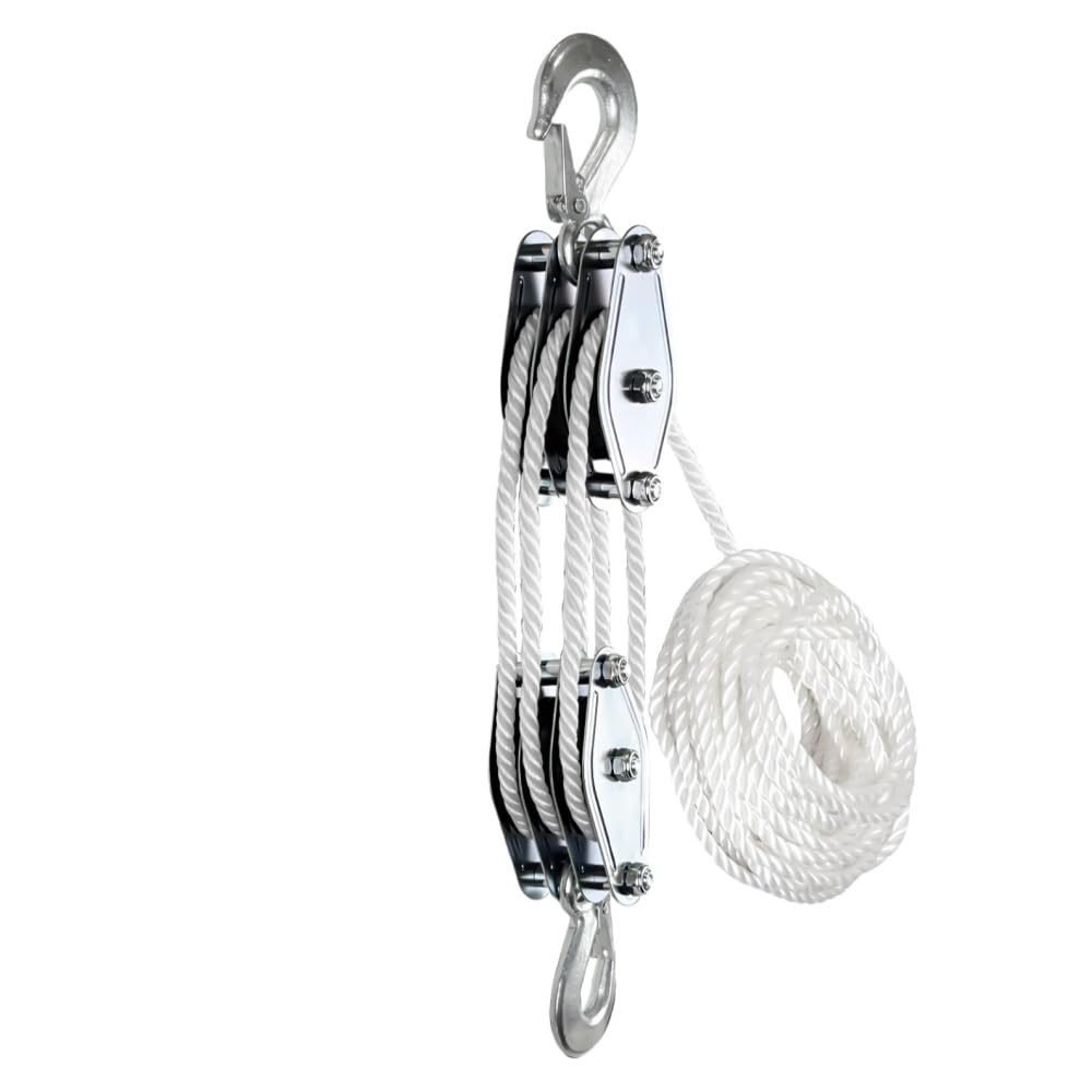 Amazon.co.jp: Aeroorブロック アンド タックル プーリー システム